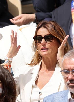 Faustine Bollaert in the stands during the Day thirteen of the 2026 Roland Garros French Open on June 05, 2026 in Paris, France Jacovides Moreau Bestimage Celebs in the stands during the Day thirteen of the 2026 French Open on June 05, 2026 in Paris, France Paris France  Copyright: xJACOVIDES-MOREAUx xBESTIMAGExJACOVIDES-MOREAUx xBESTIMAGEx