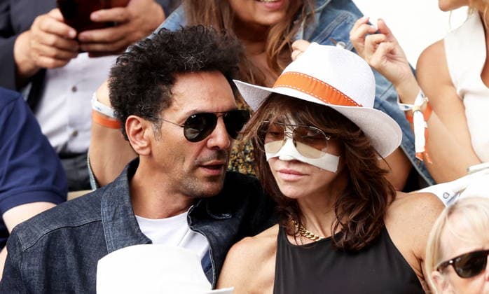 Tomer Sisley and his wife Sandra Sisley in the stands during the Day thirteen of the 2026 Roland Garros French Open on June 05, 2026 in Paris, France Jacovides Moreau Bestimage Celebs in the stands during the Day thirteen of the 2026 French Open on June 05, 2026 in Paris, France Paris France  Copyright: xJACOVIDES-MOREAUx xBESTIMAGExJACOVIDES-MOREAUx xBESTIMAGEx