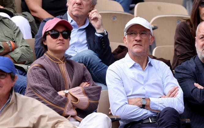 Gilles Bouleau in the stands during the Roland Garros 2026 French Open on June 05, 2026 in Paris, France Jacovides Moreau Bestimage Celebs in the stands during the Day thirteen of the 2026 French Open on June 05, 2026 in Paris, France Paris France  Copyright: xJACOVIDES-MOREAUx xBESTIMAGExJACOVIDES-MOREAUx xBESTIMAGEx