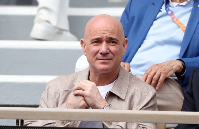 Andre Agassi in the stands during the Day thirteen of the 2026 Roland Garros French Open on June 05, 2026 in Paris, France Jacovides Moreau Bestimage Celebs in the stands during the Day thirteen of the 2026 French Open on June 05, 2026 in Paris, France Paris France  Copyright: xJACOVIDES-MOREAUx xBESTIMAGExJACOVIDES-MOREAUx xBESTIMAGEx