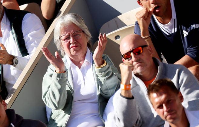 Irina Zvereva mother of Alexander Zverev in the stands during the Day thirteen of the 2026 French Open on June 05, 2026 in Paris, France Jacovides Moreau Bestimage Celebs in the stands during the Day thirteen of the 2026 French Open on June 05, 2026 in Paris, France Paris France  Copyright: xJACOVIDES-MOREAUx xBESTIMAGExJACOVIDES-MOREAUx xBESTIMAGEx