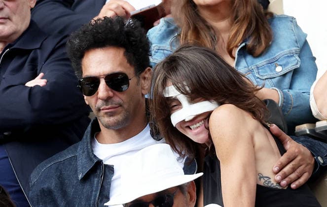 Tomer Sisley and his wife Sandra Sisley in the stands during the Day thirteen of the 2026 Roland Garros French Open on June 05, 2026 in Paris, France Jacovides Moreau Bestimage Celebs in the stands during the Day thirteen of the 2026 French Open on June 05, 2026 in Paris, France Paris France  Copyright: xJACOVIDES-MOREAUx xBESTIMAGExJACOVIDES-MOREAUx xBESTIMAGEx