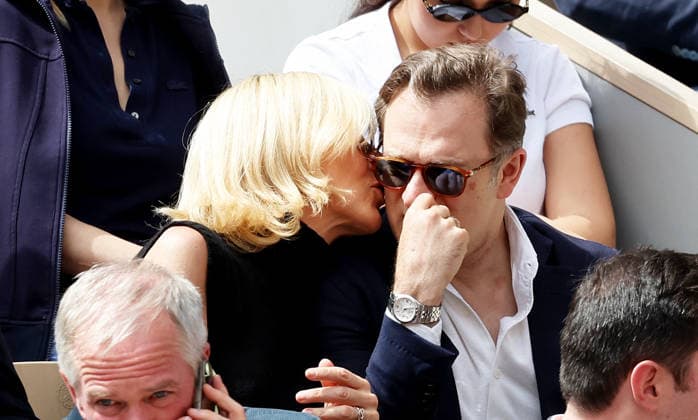 Renaud Capuçon and his wife Laurence Ferrari in the stands during the Day thirteen of the 2026 French Open on June 05, 2026 in Paris, France Jacovides Moreau Bestimage Celebs in the stands during the Day thirteen of the 2026 French Open on June 05, 2026 in Paris, France Paris France  Copyright: xJACOVIDES-MOREAUx xBESTIMAGExJACOVIDES-MOREAUx xBESTIMAGEx