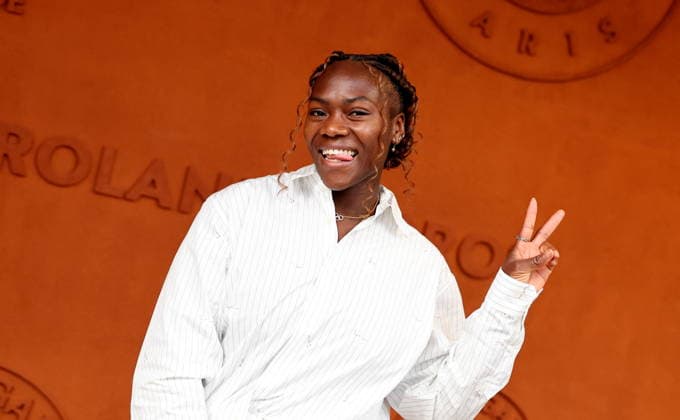Clarisse Agbegnenou au photocall du village night session lors des Internationaux de France de Tennis de Roland Garros 2026, à Paris, France, le 5 juin 2026 Jacovides Moreau Bestimage Celebs attending the village photocall during the 2026 French Open at Roland Garros in Paris, France, on June 5, 2026 Paris France  Copyright: xJACOVIDES-MOREAUx xBESTIMAGExJACOVIDES-MOREAUx xBESTIMAGEx