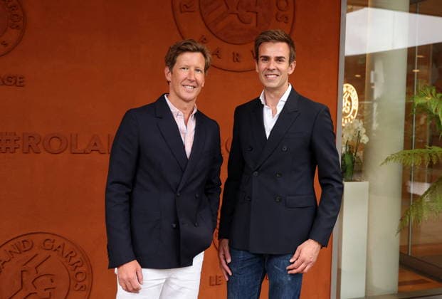 Bruno Loup et Jean Baptiste Marteau au photocall du village night session lors des Internationaux de France de Tennis de Roland Garros 2026, à Paris, France, le 5 juin 2026 Jacovides Moreau Bestimage Celebs attending the village photocall during the 2026 French Open at Roland Garros in Paris, France, on June 5, 2026 Paris France  Copyright: xJACOVIDES-MOREAUx xBESTIMAGExJACOVIDES-MOREAUx xBESTIMAGEx
