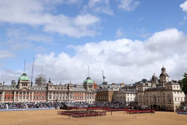 The Colonel s Review, the final full public dress rehearsal before next Saturday s King s Birthday Parade and Trooping the Colour took place on Horse Guards Parade today. Featuring over 1,350 soldiers Lieutenant General Sir James Bucknall took the salute and carried out the inspection, as the Household Division and the King s Troop Royal Horse Artillery completed the Colonel s Review. The Colonel™s Review, London, 6th June, 2026.  .