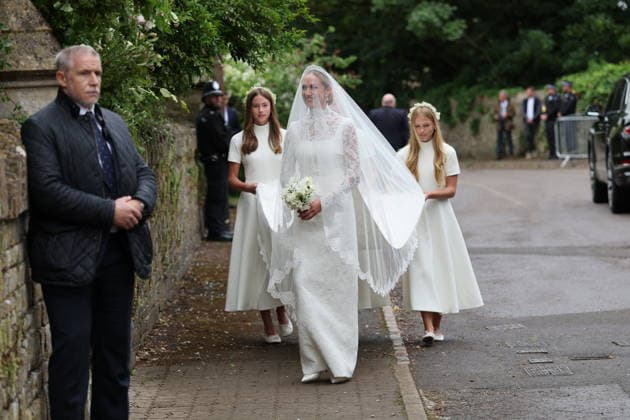 . 06 06 2026. Kemble , United Kingdom. Peter Phillips and Harriet Sperling wedding at All Saints Church in the village of Kemble, near Cirencester, United Kingdom.  xStephenxLockx xi-Imagesx IIM-26812-0002
