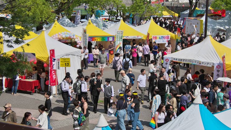 Peoples are seen gather the event Tokyo Pride 2026 in Tokyo, Japan on Saturday, June 6, 2026.  TKP2026060609 KEIZOxMORI