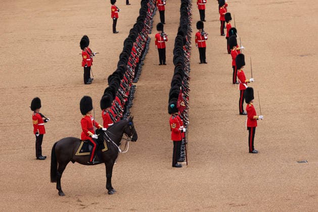 The Colonel s Review, the final full public dress rehearsal before next Saturday s King s Birthday Parade and Trooping the Colour took place on Horse Guards Parade today. Featuring over 1,350 soldiers Lieutenant General Sir James Bucknall took the salute and carried out the inspection, as the Household Division and the King s Troop Royal Horse Artillery completed the Colonel s Review. The Colonel™s Review, London, 6th June, 2026.  .