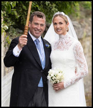 . 06 06 2026. Kemble , United Kingdom. Peter Phillips and Harriet Sperling after their wedding at All Saints Church in the village of Kemble, near Cirencester, United Kingdom.  xStephenxLockx xi-Imagesx IIM-26812-0019
