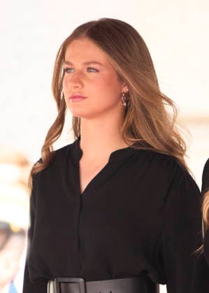 06-06-2026 Madrid Princess Leonor welcome Pope Leo XIV at the Royal palace in Madrid. No Spain Â  Copyright: xPPEx
