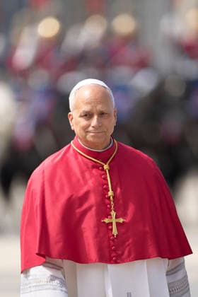 June 6, 2026, Madrid, Madrid, Spain: Pope Leo XIV (Papa Leon XVI, Robert Francis Prevost) attends a welcome ceremony with His Holiness the Pope Leo XIV at Royal Palace on June 6, 2026 in Madrid, Spain Madrid Spain  - ZUMAg15_ 20260606_zaf_g15_052 Copyright: xJackxAbuinx