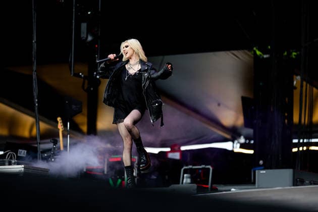 Taylor Momsen (Gesang, Gitarre) während des Auftritts der US-amerikanischen Rockband The Pretty Reckless im Rahmen des Festivals Rock am Ring 2026 am Nürburgring. Nürburg Rock am Ring Rheinland-Pfalz Germany *** Taylor Momsen vocals, guitar during the performance of the US rock band The Pretty Reckless as part of the Rock am Ring 2026 festival at the Nürburgring Nürburg Rock am Ring Rheinland Pfalz Germany