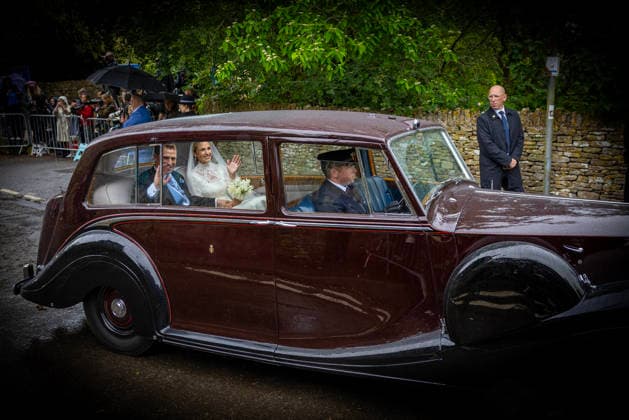 06-06-2026 England Wedding of Peter Philips and NHS nurse Harriet Sperling at All Saints church in Kemble, Gloucestershire. Â  Copyright: xPPEx