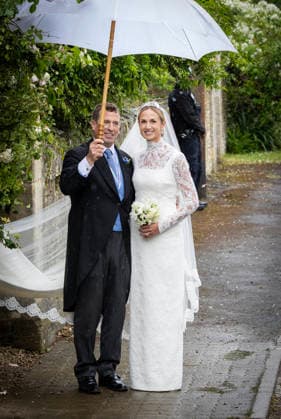 06-06-2026 England Wedding of Peter Philips and NHS nurse Harriet Sperling at All Saints church in Kemble, Gloucestershire. Â  Copyright: xPPEx