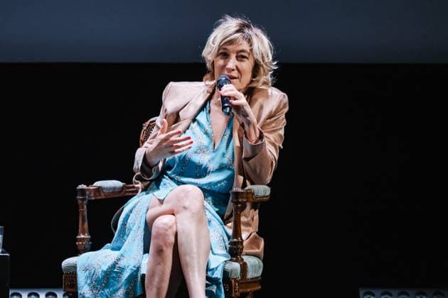 IPA85396441 - Milan, Valeria Bruni Tedeschi s masterclass during the MFF Milano Film Fest 2026 at the Piccolo Teatro Strehler. Pictured: Valeria Tedeschi (French-Italian actress and director).  Copyright: xAlessandroxBremecx xx 85396441