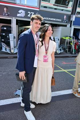 IPA85396082 - Monte Carlo, Monaco Formula 1 Grand Prix - Celebrities watch Saturday s practice session  Copyright: xManuelexMangiarottix xManuelexMangiarottix 85396082