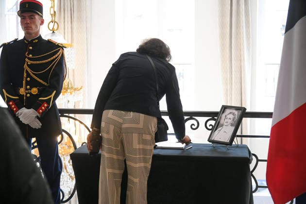 Hommage à Bernadette Chirac à la Maison de lElysée à Paris le 6 juin 2026 Lionel Urman Bestimage Tribute to Bernadette Chirac at the Elysée House in Paris on June 6, 2026 Paris France  Copyright: xLIONELxURMANxx xBESTIMAGExLIONELxURMANxx xBESTIMAGEx