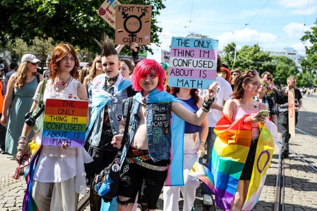 The Brno Pride Parade passed through the city centre as part of the Brno Pride Week 2026 event, in Brno, Czech Republic, on June 6, 2026. (CTKxPhoto MonikaxHlavacova) CTKPhotoP2026060604423  CTKPhotoP2026060604423