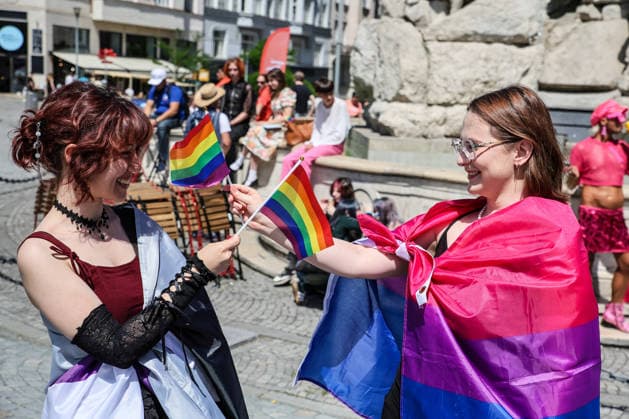 The Brno Pride Parade passed through the city centre as part of the Brno Pride Week 2026 event, in Brno, Czech Republic, on June 6, 2026. (CTKxPhoto MonikaxHlavacova) CTKPhotoP2026060604434  CTKPhotoP2026060604434