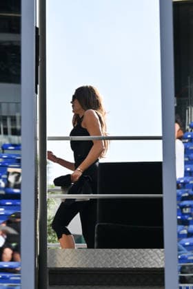 IPA85399779 - Monte Carlo, Formula 1 Monaco Grand Prix - Celebrities attend Saturday practice - Kim Kardashian and KhloÃ Kardashian Pictured: Kim Kardashian and KhloÃ Kardashian  Copyright: xManuelexMangiarottix xManuelexMangiarottix 85399779