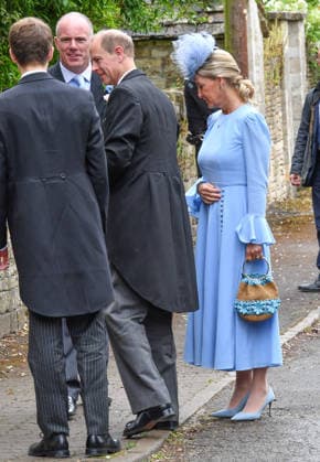 Peter Phillips Marries Harriet Sperling In Gloucestershire Sophie, Duchess of Edinburgh and Prince Edward, Duke of Edinburgh arrive for the Royal wedding of Peter Phillips and Harriet Sperling at All Saints Church on June 06, 2026 in Kemble, England. Peter Phillips, the son of Princess Anne, Princess Royal and eldest grandchild of Queen Elizabeth II, will marry NHS Nurse and writer Harriet Sperling during a ceremony at All Saints Church in Kemble, Credit:Jules Annan Avalon England  Copyright: xJulesxAnnanx xAvalonx 1108326208