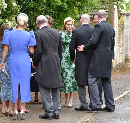 Peter Phillips Marries Harriet Sperling In Gloucestershire Edoardo Mapelli Mozzi, Jack Brooksbank, Princess Eugenie of York and Princess Beatrice of York arrive for the Royal wedding of Peter Phillips and Harriet Sperling at All Saints Church on June 06, 2026 in Kemble, England. Peter Phillips, the son of Princess Anne, Princess Royal and eldest grandchild of Queen Elizabeth II, will marry NHS Nurse and writer Harriet Sperling during a ceremony at All Saints Church in Kemble today, Credit:Jules Annan Avalon  Copyright: xJulesxAnnanx xAvalonx 1108326576