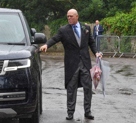 Peter Phillips Marries Harriet Sperling In Gloucestershire Zara Tindall and husband Mike Tindall leave the Royal wedding of Peter Phillips and Harriet Sperling at All Saints Church on June 06, 2026 in Kemble, England. Peter Phillips, the son of Princess Anne, Princess Royal and eldest grandchild of Queen Elizabeth II, will marry NHS Nurse and writer Harriet Sperling during a ceremony at All Saints Church in Kemble today., Credit:Jules Annan Avalon England  Copyright: xJulesxAnnanx xAvalonx 1108332619