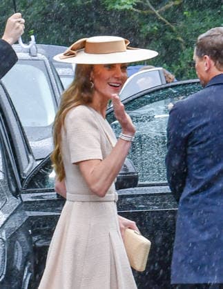 Peter Phillips Marries Harriet Sperling In Gloucestershire Catherine, Princess of Wales and Prince William, Prince of Wales arrive for the Royal wedding of Peter Phillips and Harriet Sperling at All Saints Church on June 06, 2026 in Kemble, England. Peter Phillips, the son of Princess Anne, Princess Royal and eldest grandchild of Queen Elizabeth II, will marry NHS Nurse and writer Harriet Sperling during a ceremony at All Saints Church in Kemble today., Credit:Jules Annan Avalon England  Copyright: xJulesxAnnanx xAvalonx 1108332636