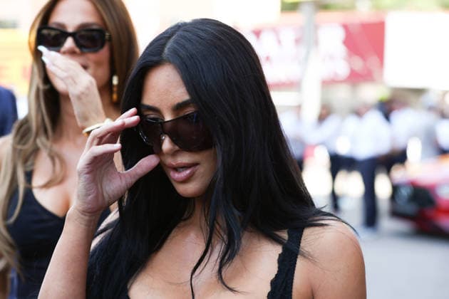 June 6, 2026, Monte-Carlo, Monaco: KIM KARDASHIAN is spotted attending the Qualifying session of the Formula 1 Grand Prix of Monaco 2026. Monte-Carlo Monaco  - ZUMAc179 20260606_zep_c179_103 Copyright: xMickaelxChavetx