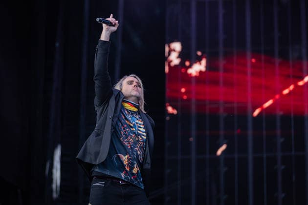 Rock am Ring 2026, Tag 2, 6.6.2026 Die kanadischen Alternative-Rocker von Three Days Grace -- Mit dem Traditionsfestival Rock am Ring am Nürburgring in der Eifel startet in Deutschland die Festival-Saison. Rock am Ring findet in diesem Jahr vom 5. bis 7. Juni statt. Rund 80 Bands und Künstler stehen auf einer der drei großen Bühnen. Nürburg Nürburgring Rheinland-Pfalz Deutschland *** Rock am Ring 2026, Day 2, 6 6 2026 The Canadian alternative rockers from Three Days Grace The traditional Rock am Ring festival at the Nürburgring in the Eifel region kicks off the festival season in Germany Rock am Ring will take place this year from June 5 to 7 Around 80 bands and artists will perform on one of the three large stages Nürburg Nürburgrin Copyright: xSebastianxDerixx
