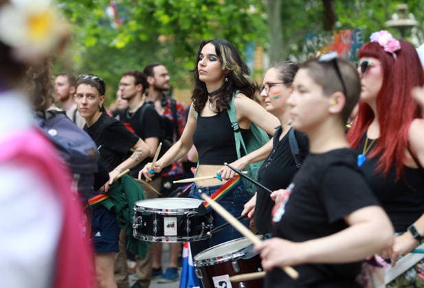 Zagreb Pride Parade People take part in the annual 25th Pride Parade in Zagreb, Croatia, on June 6, 2026.  MiaxSlafhauzer PIXSELL