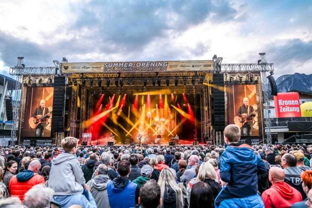 06.06.2026, Schladming, AUT, Unterwegs in Steiermark, Konzert, SummerOpening Schladming 2026, Reinhard Fendrich, im Bild Reinhard Fendrich, *** 06 06 2026, Schladming, AUT, On the road in Styria, Concert, SummerOpening Schladming 2026, Reinhard Fendrich, in the picture Reinhard Fendrich,