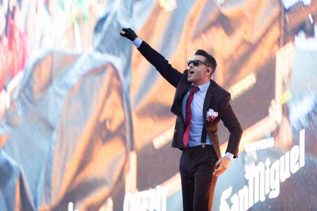Spencer Charnas (Gesang) während des Auftritts der US-amerikanischen Metalcore-Band Ice Nine Kills im Rahmen des Festivals Rock am Ring 2026 am Nürburgring. Nürburg Rock am Ring Rheinland-Pfalz Germany *** Spencer Charnas vocals during the performance of the US metalcore band Ice Nine Kills as part of the Rock am Ring 2026 festival at the Nürburgring Nürburg Rock am Ring Rheinland Pfalz Germany