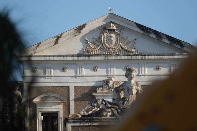 News - Dua Lipa Wedding Weekend in Sicily BAGHERIA, ITALY - JUNE 6, 2026: Dua Lipa and her husband, Callum Turner, are celebrating their wedding in Sicily, between Palermo and Bagheria. In the photo: Villa Valguarnera Palermo Villa Valguarnera Italy Copyright: xFedericoxSerrax xLiveMediax LPN_2499683