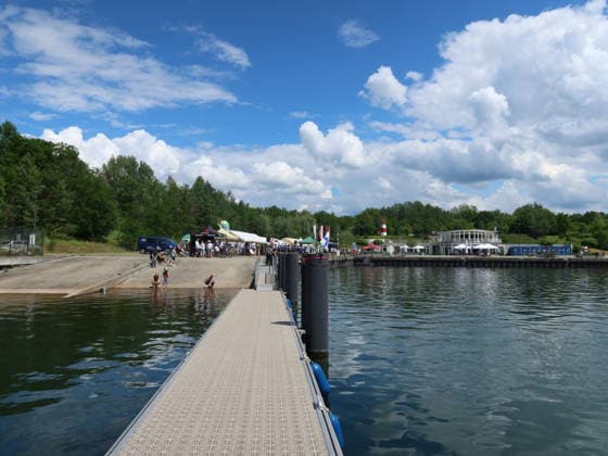 Lausitzer Kutterregatta. Der Ruderwettkampf der Firmen und Vereine, organisiert von Lausitzer Wassersportfreunde e.V., Jugendhaus Wartburg e.V. im Hafen Hagenwerder, Hafenstraße 100, 02827 Görlitz am Berzdorfer See am 06.6.2026 *** Lusatian Cutter Regatta The rowing competition of companies and clubs, organized by Lausitzer Wassersportfreunde e V , Jugendhaus Wartburg e V in Hagenwerder harbour, Hafenstraße 100, 02827 Görlitz on Lake Berzdorf on 06 6 2026 Copyright: xMatthiasxWehnertx