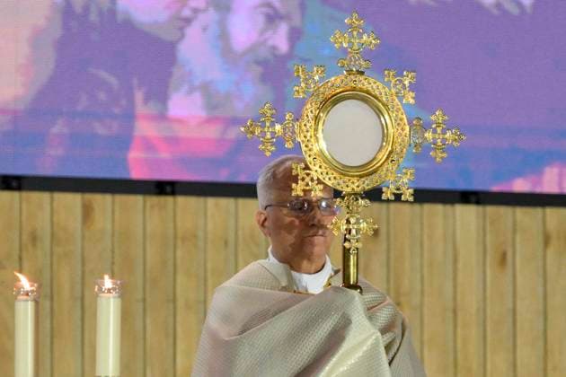 SPAIN - POPE LEO XIV ATTENDS A PRAYER VIGIL WITH YOUNG PEOPLE AT PLAZA DE LIMA IN MADRID - 2026 6 6 Spain, Vatican, 2026 6 6 Pope Leo XIV attends a prayer vigil with young people at Plaza de Lima in Madrid, EDITORIAL USE ONLY - NO BOOKS Copyright: xVATICANxMEDIA CPPx