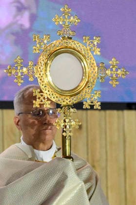 SPAIN - POPE LEO XIV ATTENDS A PRAYER VIGIL WITH YOUNG PEOPLE AT PLAZA DE LIMA IN MADRID - 2026 6 6 Spain, Vatican, 2026 6 6 Pope Leo XIV attends a prayer vigil with young people at Plaza de Lima in Madrid, EDITORIAL USE ONLY - NO BOOKS Copyright: xVATICANxMEDIA CPPx