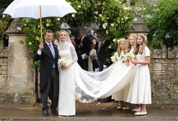 The Wedding of Harriet Sperling to Peter Phillips The Wedding of Harriet Sperling to Peter Phillips at All Saints Church, Kemble, Gloucestershire, UK, on the 6th June 2026. Picture by James Whatling Kemble All Saints Church Gloucestershire United Kingdom  WHA-0825