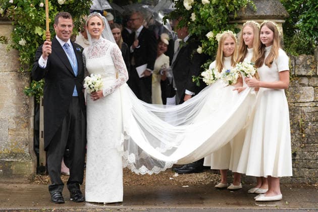 The Wedding of Harriet Sperling to Peter Phillips The Wedding of Harriet Sperling to Peter Phillips at All Saints Church, Kemble, Gloucestershire, UK, on the 6th June 2026. Picture by James Whatling Kemble All Saints Church Gloucestershire United Kingdom  WHA-0825