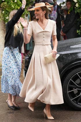 The Wedding of Harriet Sperling to Peter Phillips The Princess of Wales attends the Wedding of Harriet Sperling to Peter Phillips at All Saints Church, Kemble, Gloucestershire, UK, on the 6th June 2026. Picture by James Whatling Kemble All Saints Church Gloucestershire United Kingdom  WHA-0825