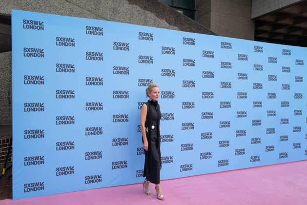 Teenage Sex and Death at Camp Miasma film premiere in London - 06 Jun 2026 Gillian Anderson attends the premiere screening of Teenage Sex and Death in Camp Miasma during the SXSW, at The Barbican Centre in London. London United Kingdom Copyright: xPhilxLewisx xSOPAxImagesx GillianAnderson-1041146