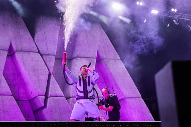 Rock am Ring 2026, Tag 2, 6.6.2026 Auftritt von Marteria -- Mit dem Traditionsfestival Rock am Ring am Nürburgring in der Eifel startet in Deutschland die Festival-Saison. Rock am Ring findet in diesem Jahr vom 5. bis 7. Juni statt. Rund 80 Bands und Künstler stehen auf einer der drei großen Bühnen. Nürburg Nürburgring Rheinland-Pfalz Deutschland *** Rock am Ring 2026, Day 2, 6 6 2026 Performance by Marteria The traditional Rock am Ring festival at the Nürburgring in the Eifel region kicks off the festival season in Germany Rock am Ring will take place this year from 5 to 7 June Around 80 bands and artists will perform on one of the three large stages Nürburg Nürburgring Rhineland-Palatinate Germany Copyright: xSebastianxDerixx