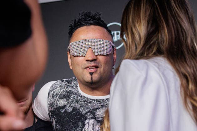 06.06.2026. Leverkusen. Fes Batista am Rande des Fame Fighting, das große Promibox-Event von BILD und Eugen Lopez in der Leverkusener Ostermann Arena. Zum ersten Mal in Kooperation mit dem britischen Pendant Misfits Boxing und dem internationalen Medienpartner The Sun. Leverkusen Ostermann Arena Nordrhein-Westfalen Deutschland *** 06 06 2026 Leverkusen Fes Batista on the verge of fame Fighting, the big celebrity boxing event by BILD and Eugen Lopez in the Ostermann Arena in Leverkusen For the first time in cooperation with the British counterpart Misfits Boxing and the international media partner The Sun Leverkusen Ostermann Arena North Rhine-Westphalia Germany