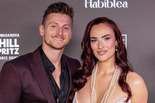 06.06.2026. Leverkusen. (l-r) Tommy Pedroni mit Freundin Paulina am Rande des Fame Fighting, das große Promibox-Event von BILD und Eugen Lopez in der Leverkusener Ostermann Arena. Zum ersten Mal in Kooperation mit dem britischen Pendant Misfits Boxing und dem internationalen Medienpartner The Sun. Leverkusen Ostermann Arena Nordrhein-Westfalen Deutschland *** 06 06 2026 Leverkusen l r Tommy Pedroni with girlfriend Paulina on the sidelines of Fame Fighting, the big celebrity boxing event organized by BILD and Eugen Lopez at the Ostermann Arena in Leverkusen For the first time in cooperation with the British counterpart Misfits Boxing and the international media partner The Sun Leverkusen Ostermann Arena North Rhine-Westphalia Germany