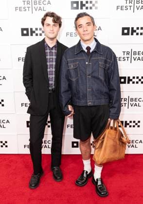 June 6, 2026, New York, New York, USA: Peter Wesley Jensen and Conrad Ricamora attend premiere of The Last Day at Tribeca Film Festival at BMCC in New York, NY on June 6, 2026. New York USA - ZUMAr339 20260606_znp_r339_001 Copyright: xLevxRadinx