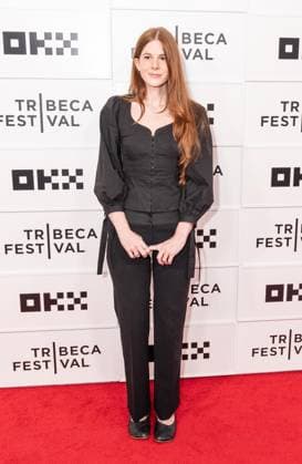 June 6, 2026, New York, New York, USA: Lucie Elwes attends premiere of The Last Day at Tribeca Film Festival at BMCC in New York, NY on June 6, 2026. New York USA - ZUMAr339 20260606_znp_r339_029 Copyright: xLevxRadinx