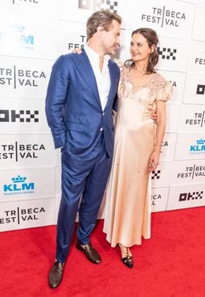 June 6, 2026, New York, New York, USA: Joshua Jackson and Katie Holmes attend premiere of Happy Hours at Tribeca Film Festival at BMCC in New York, NY on June 6, 2026. New York USA - ZUMAr339 20260606_znp_r339_171 Copyright: xLevxRadinx