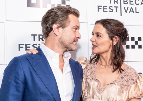 June 6, 2026, New York, New York, USA: Joshua Jackson and Katie Holmes attend premiere of Happy Hours at Tribeca Film Festival at BMCC in New York, NY on June 6, 2026. New York USA - ZUMAr339 20260606_znp_r339_176 Copyright: xLevxRadinx