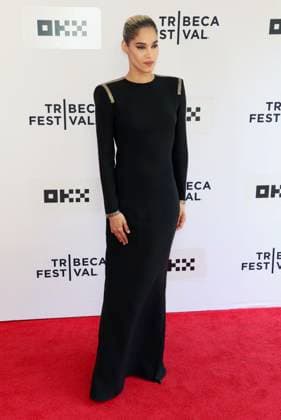 Tribeca Festival - Only What We Carry Premiere - NYC French actress Sofia Boutella attends the premiere Only What We Carry at the Tribeca Film Festival in New York, NY on June 6, 2026. Photo by Charles Guerin ABACAPRESS.COM New York City NY United States  Copyright: xGuerinxCharles ABACAx